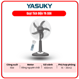 QUẠT TÍCH ĐIỆN YASUKY YK-556
