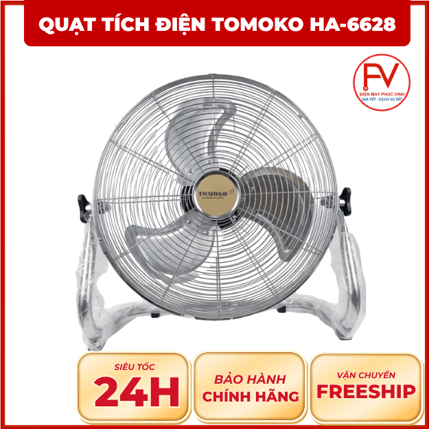 Quạt TÍCH ĐIỆN TOMOKO HA-6628