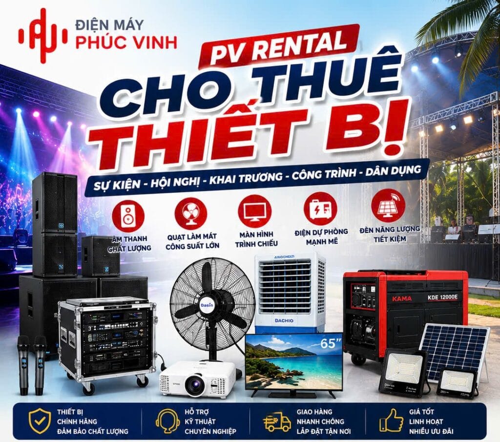 Cho Thuê Quạt Công Nghiệp Tại Đà Nẵng